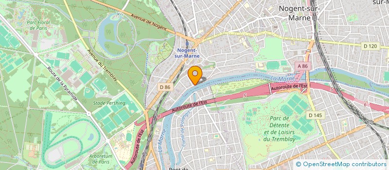 localisation de l'entreprise HARMONIE ET ENERGIE  NOGENT-SUR-MARNE