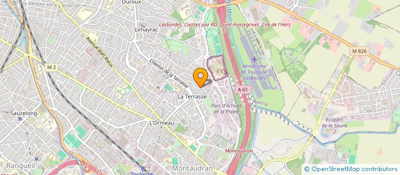 localisation de l'entreprise HARMONIE ET MOTS à TOULOUSE