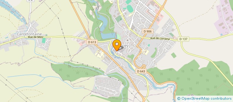 localisation de l'entreprise HARMONIE ET SENS  VAL DE BRIEY