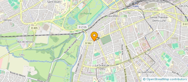 localisation de l'entreprise HARMONIE ET STYLE à CAEN