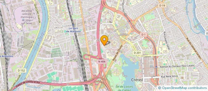 localisation de l'entreprise HARMONIE FORMALITES  SAINT-LOUIS