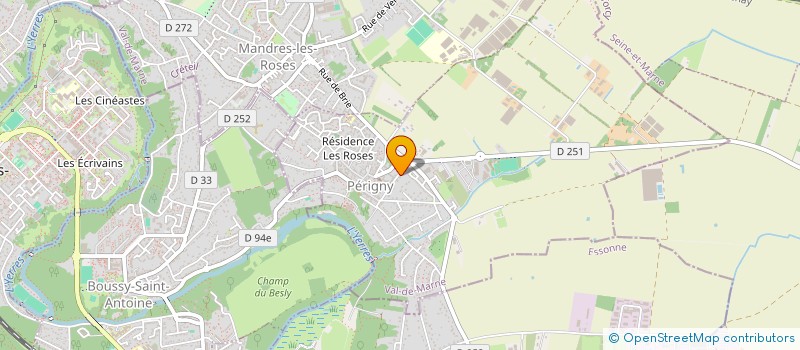 localisation de l'entreprise HARMONIE GROUP  PERIGNY