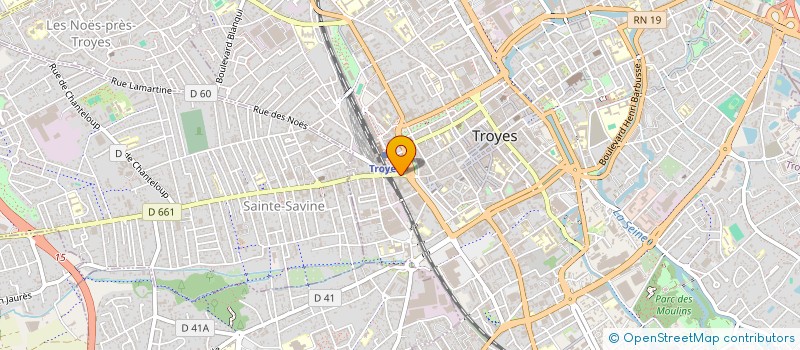localisation de l'entreprise HARMONIE GROUPE à TROYES