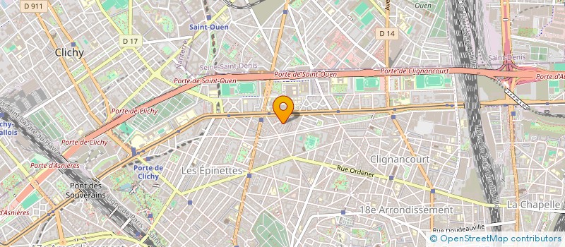 localisation de l'entreprise HARMONIE HISA  PARIS