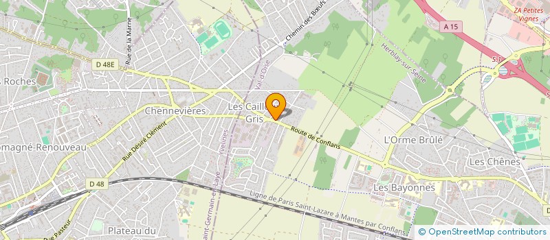 localisation de l'entreprise HARMONIE HV  HERBLAY-SUR-SEINE