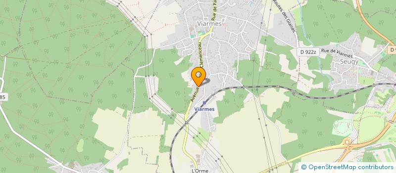 localisation de l'entreprise HARMONIE IDF  VIARMES