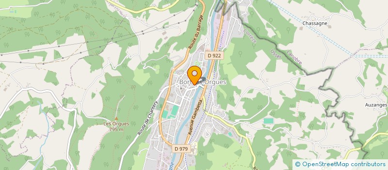 localisation de l'entreprise HARMONIE INSTITUT à BORT-LES-ORGUES