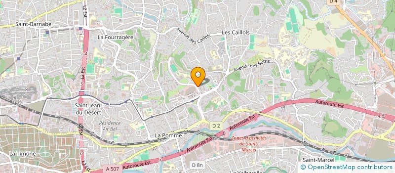 localisation de l'entreprise HARMONIE INTERIEURE  MARSEILLE