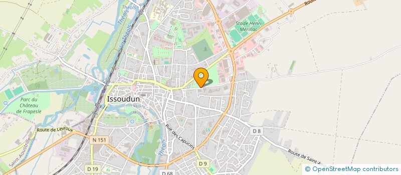 localisation de l'entreprise HARMONIE ISSOLDUNOISE à ISSOUDUN