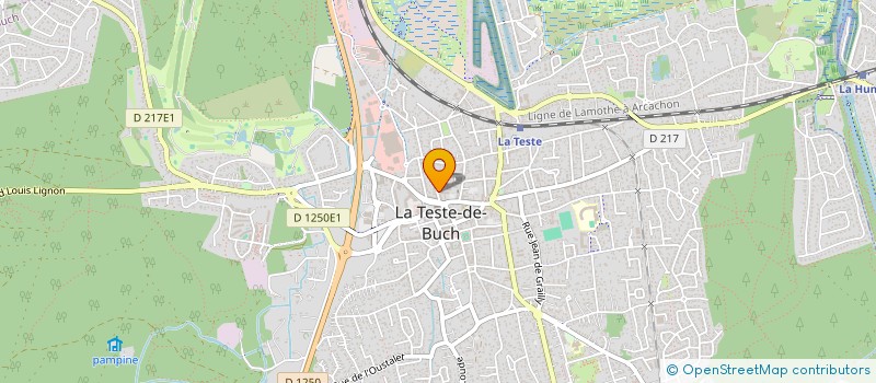 localisation de l'entreprise HARMONIE JUNIORS DE LA COTE D'ARGENT à LA TESTE-DE-BUCH