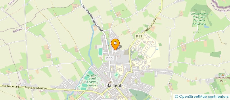 localisation de l'entreprise HARMONIE LES VOLONTAIRES  GODEWAERSVELDE