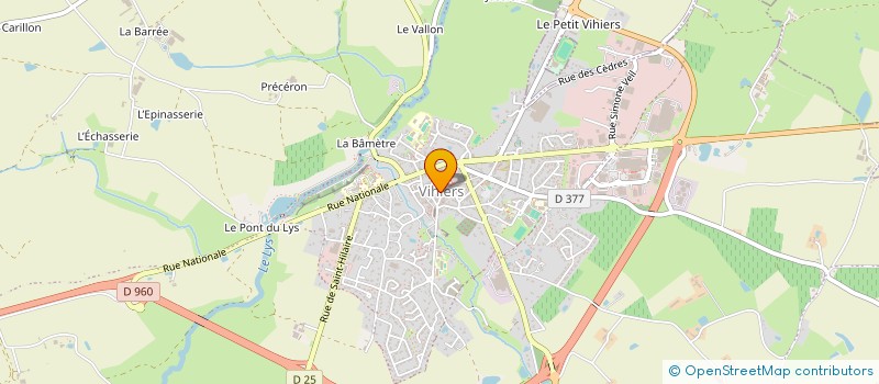 localisation de l'entreprise HARMONIE LYS HAUT LAYON à LYS-HAUT-LAYON