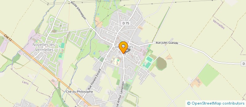 localisation de l'entreprise HARMONIE MUNICIPALE à VERMELLES