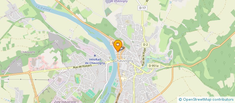 localisation de l'entreprise HARMONIE MUNICIPALE à CHAUVIGNY