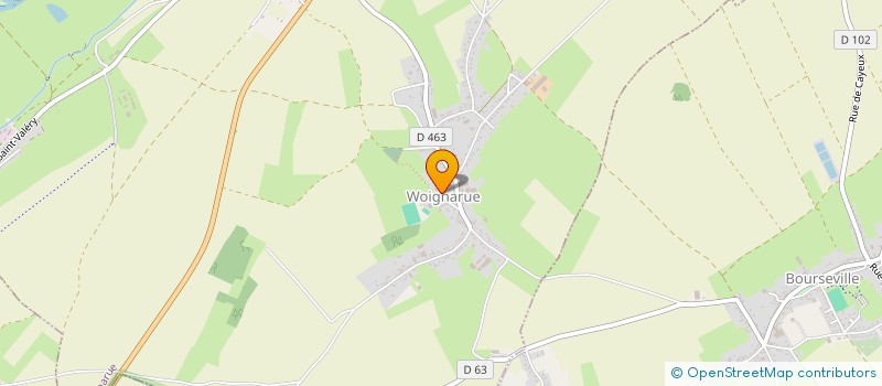 localisation de l'entreprise HARMONIE MUNICIPALE  WOIGNARUE