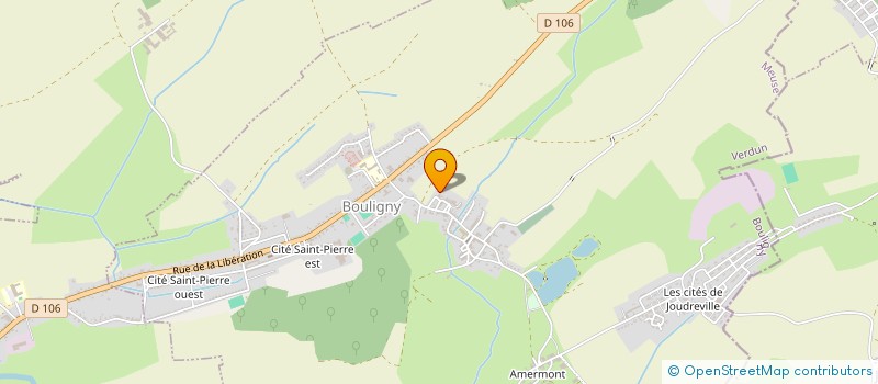 localisation de l'entreprise HARMONIE MUNICIPALE BOULIGNY à BOULIGNY