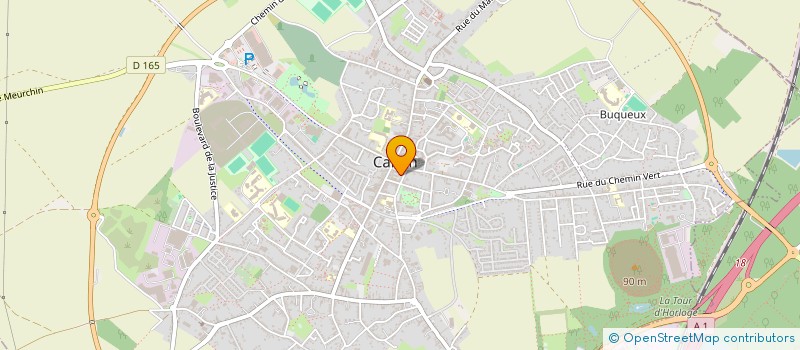 localisation de l'entreprise HARMONIE MUNICIPALE CARVIN  CARVIN