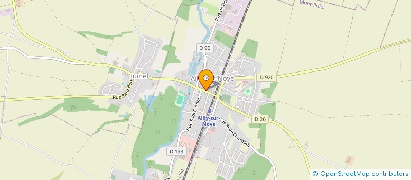 localisation de l'entreprise HARMONIE MUNICIPALE D'AILLY SUR NOYE  AILLY-SUR-NOYE