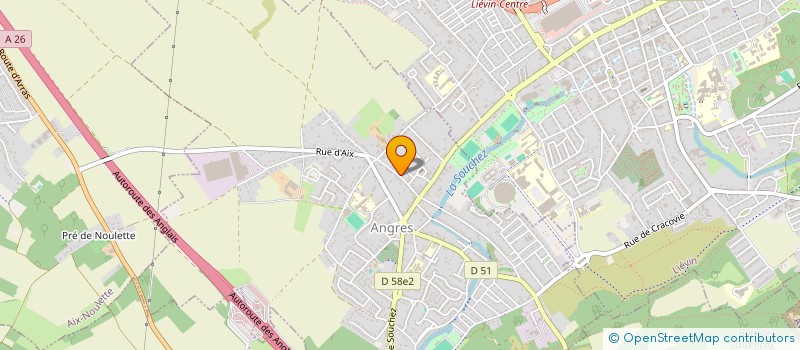 localisation de l'entreprise HARMONIE MUNICIPALE D'ANGRES à ANGRES