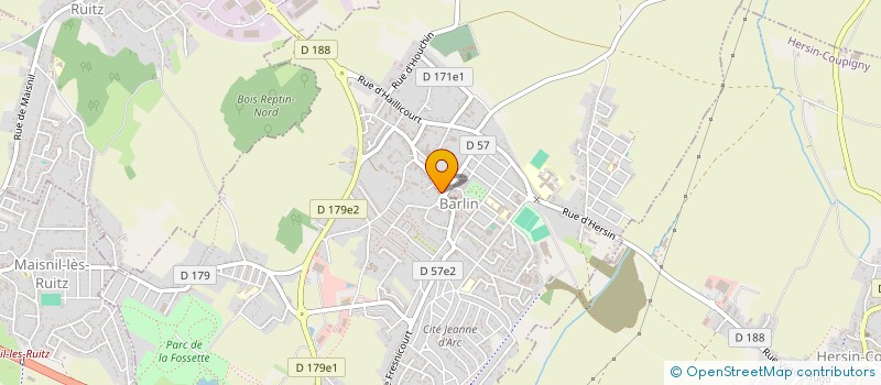 localisation de l'entreprise HARMONIE MUNICIPALE DE BARLIN à BARLIN