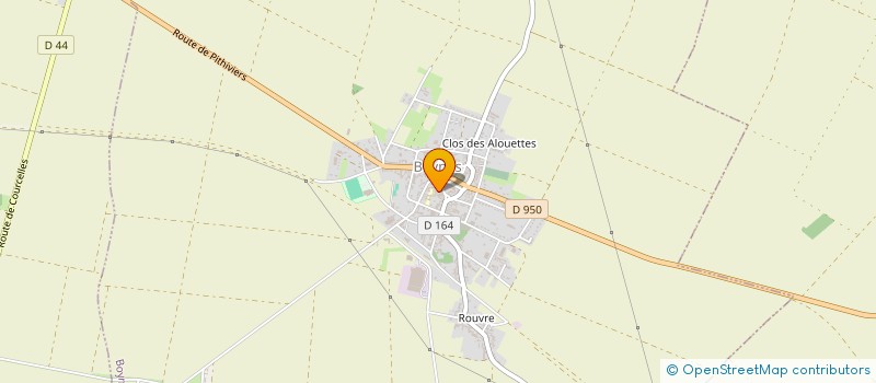 localisation de l'entreprise HARMONIE MUNICIPALE DE BOYNES  BOYNES