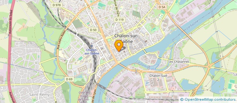 localisation de l'entreprise HARMONIE MUNICIPALE DE CHALON SUR SAONE à CHALON-SUR-SAONE