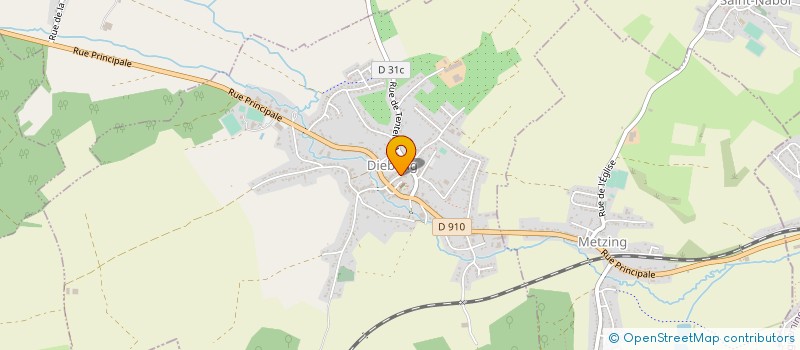 localisation de l'entreprise HARMONIE MUNICIPALE DE DIEBLING  DIEBLING