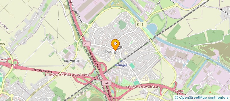 localisation de l'entreprise HARMONIE MUNICIPALE DE DOURGES à DOURGES