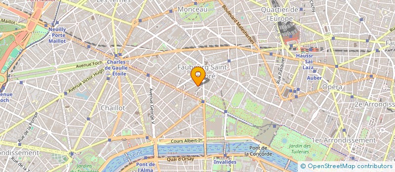 localisation de l'entreprise HARMONIE MYM PARIS à PARIS