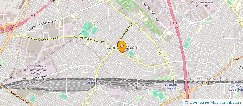localisation de l'entreprise HARMONIE ONGLERIE à LE BLANC-MESNIL