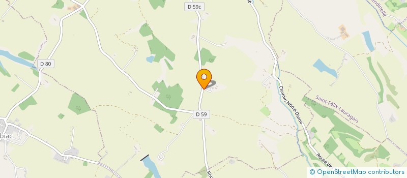 localisation de l'entreprise HARMONIE PJD EVENTS  AURIAC-SUR-VENDINELLE