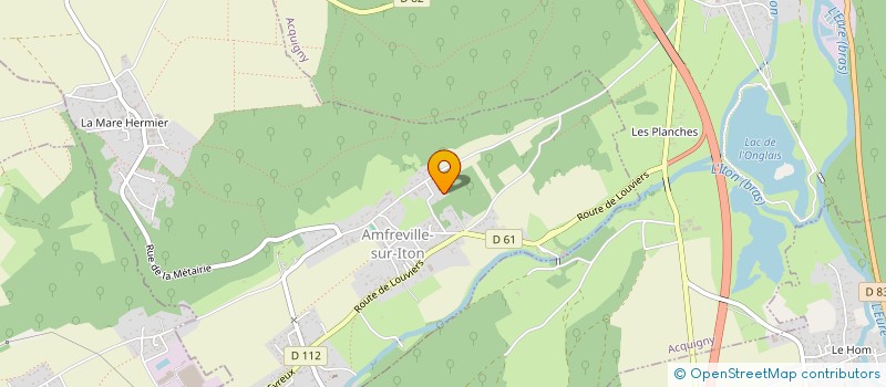 localisation de l'entreprise HARMONIE PLOMBERIE  AMFREVILLE-SUR-ITON