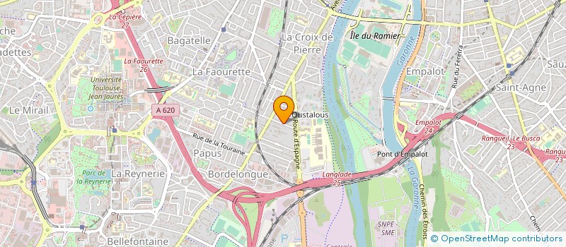 localisation de l'entreprise HARMONIE PRIVILEGE à TOULOUSE