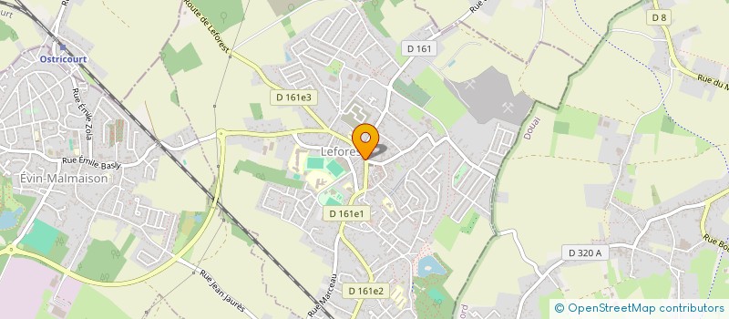 localisation de l'entreprise HARMONIE REPUBLICAINE LES ENFANTS DE LEFOREST  LEFOREST