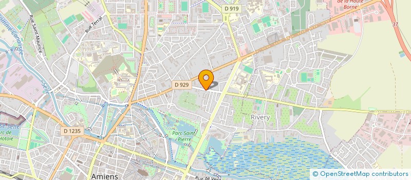 localisation de l'entreprise HARMONIE SAINT PIERRE D'AMIENS  AMIENS