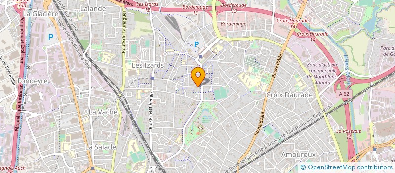 localisation de l'entreprise HARMONIE TAXI à TOULOUSE