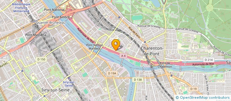 localisation de l'entreprise HARMONIE TRANSITION à CHARENTON-LE-PONT