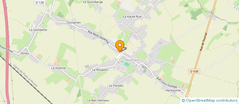 localisation de l'entreprise HARMONIE UNION NOMAINOISE à NOMAIN