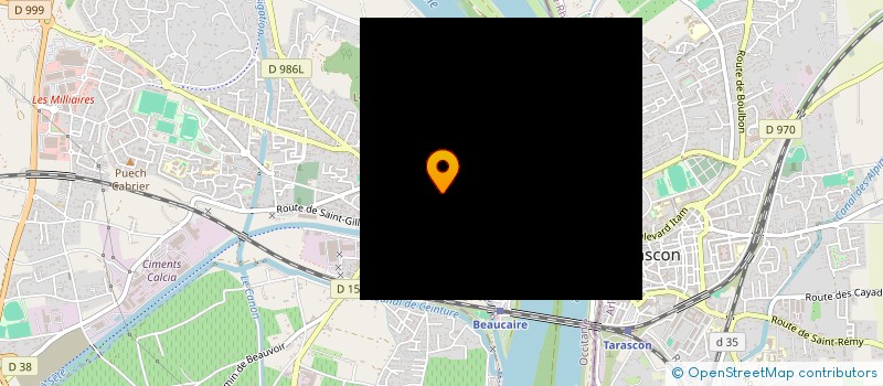 localisation de l'entreprise HARMONIS  BEAUCAIRE