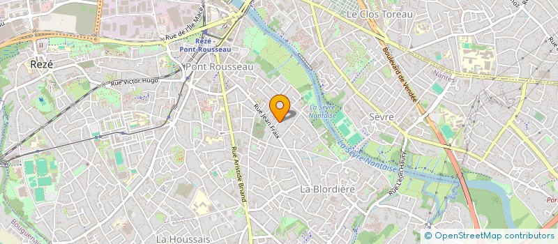 localisation de l'entreprise HARMONIUM à REZE