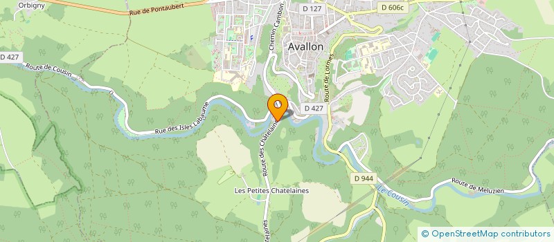 localisation de l'entreprise HARMONIUM PRODUCTION à AVALLON