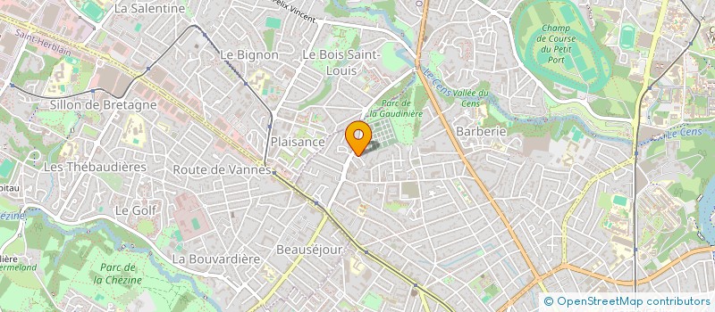 localisation de l'entreprise HARMONY à NANTES