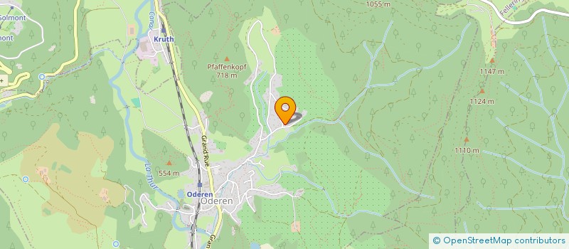 localisation de l'entreprise HARMONY 68  ODEREN