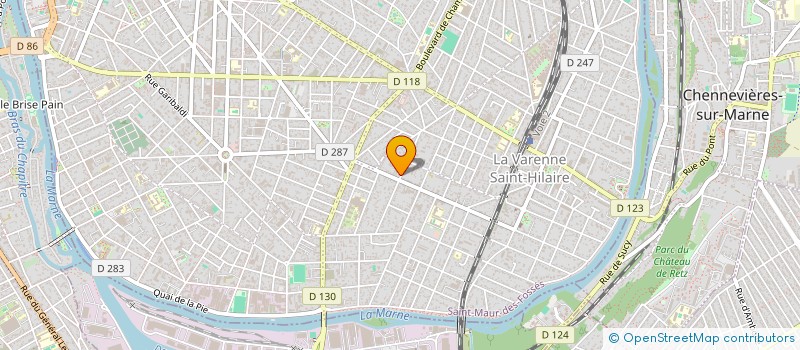 localisation de l'entreprise HARMONY à SAINT-MAUR-DES-FOSSES