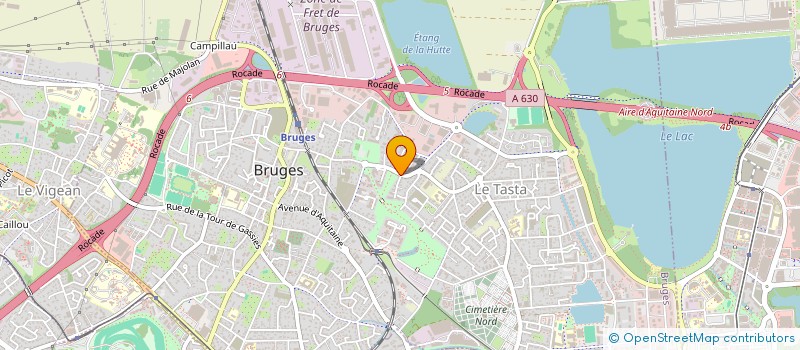 localisation de l'entreprise HARMONY à BRUGES