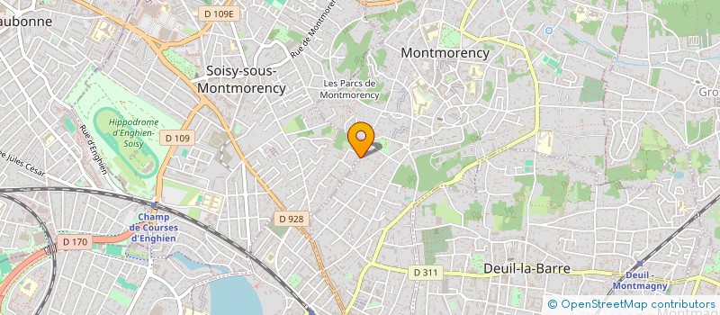 localisation de l'entreprise HARMONY à SOISY-SOUS-MONTMORENCY