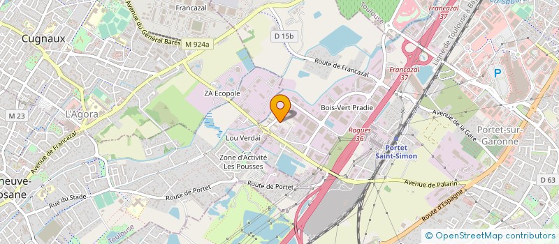 localisation de l'entreprise HARMONY AEROSPACE FRANCE à PORTET-SUR-GARONNE