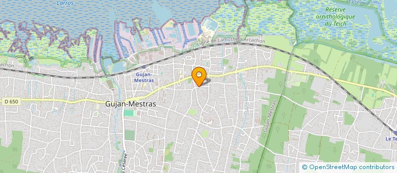 localisation de l'entreprise HARMONY CALIENTE  GUJAN-MESTRAS