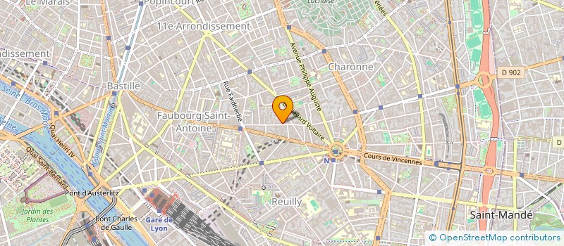 localisation de l'entreprise HARMONY CHENNEVIERE  PARIS