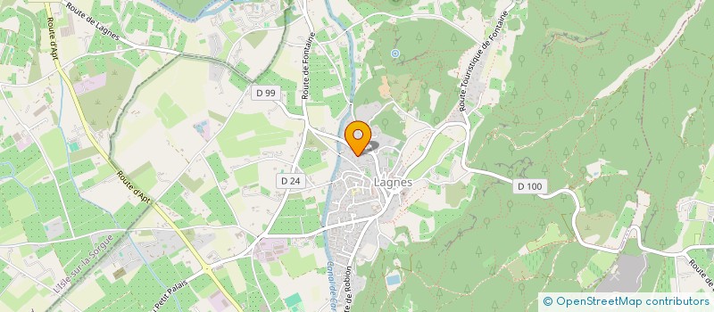 localisation de l'entreprise HARMONY CLA  LAGNES